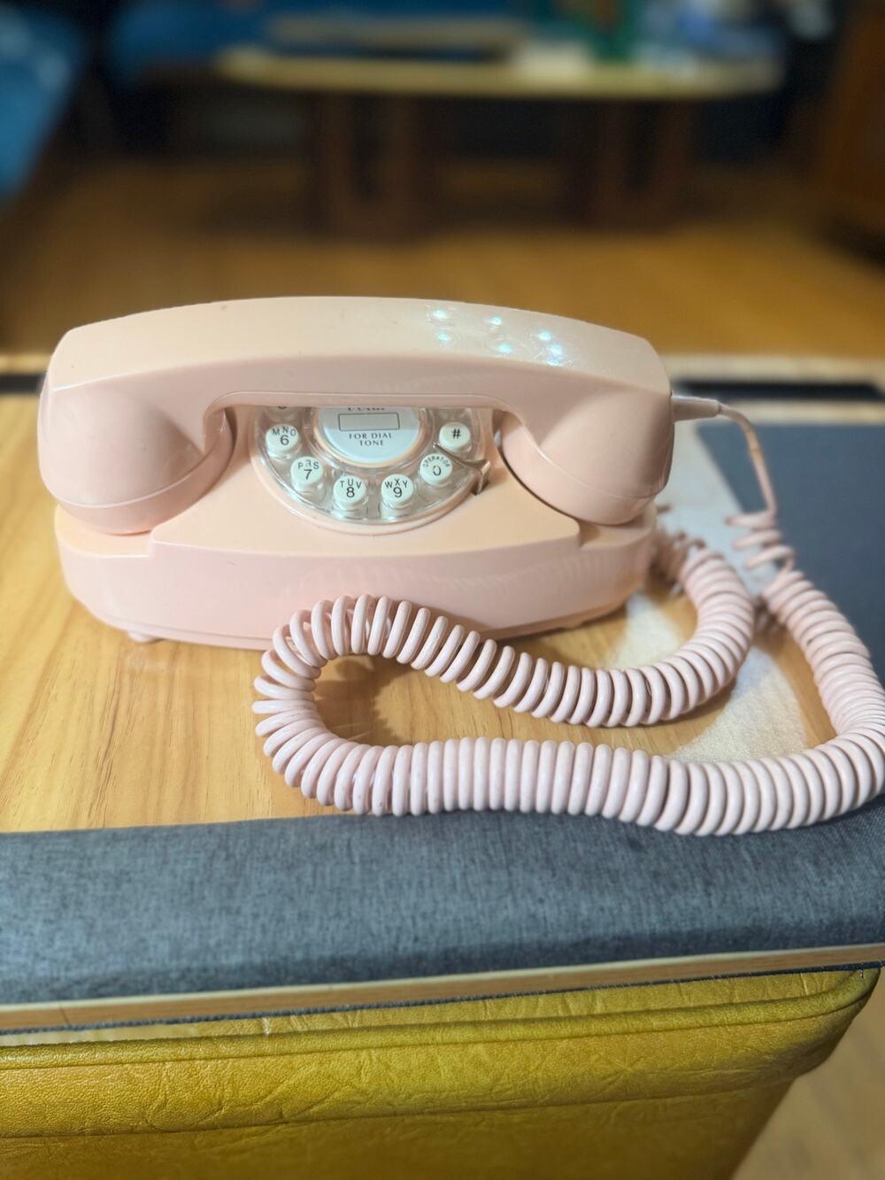 Crosley CR-59 Pink Princess Retro Corded Telephone